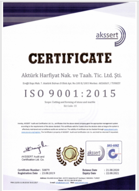 ISO 9001 belgesi